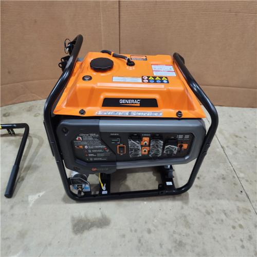 HOUSTON LOCATION - AS - IS 5000/4500 ELECTRIC START DUAL FUEL PORTABLE GENERATOR