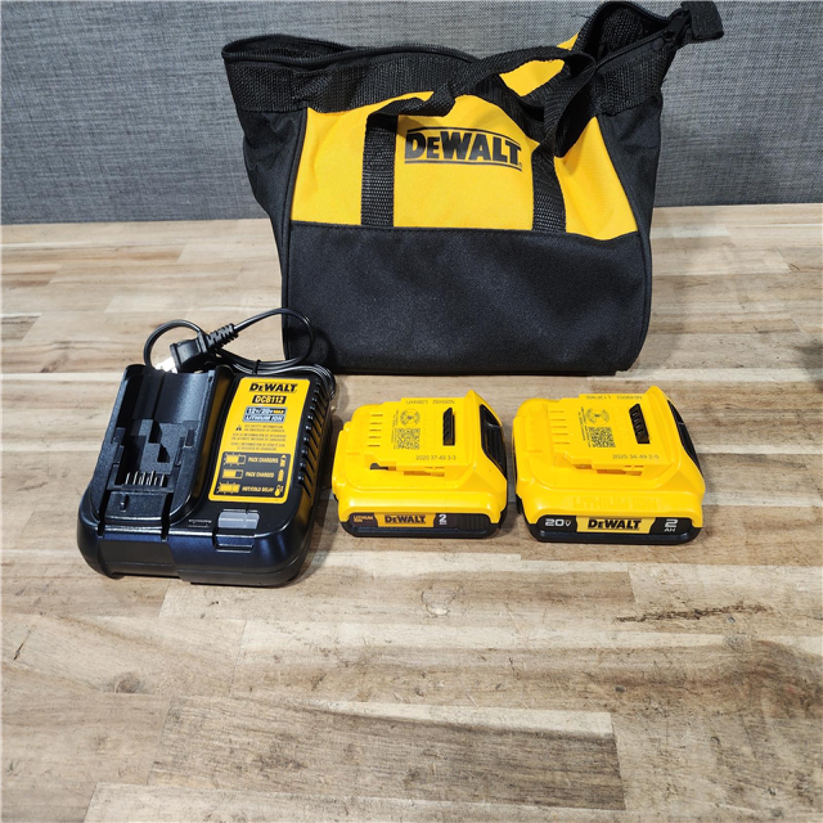 HOUSTON LOCATION - AS-IS DEWALT ATOMIC 20-Volt MAX Lithium-Ion Cordless Combo (2-Tool) Kit