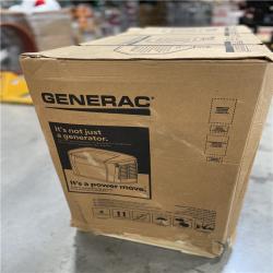 DALLAS LOCATION- AS-IS GENERAC 26 000 Watt Air-Cooled Standby Generator and 200-AMP Transfer Switch