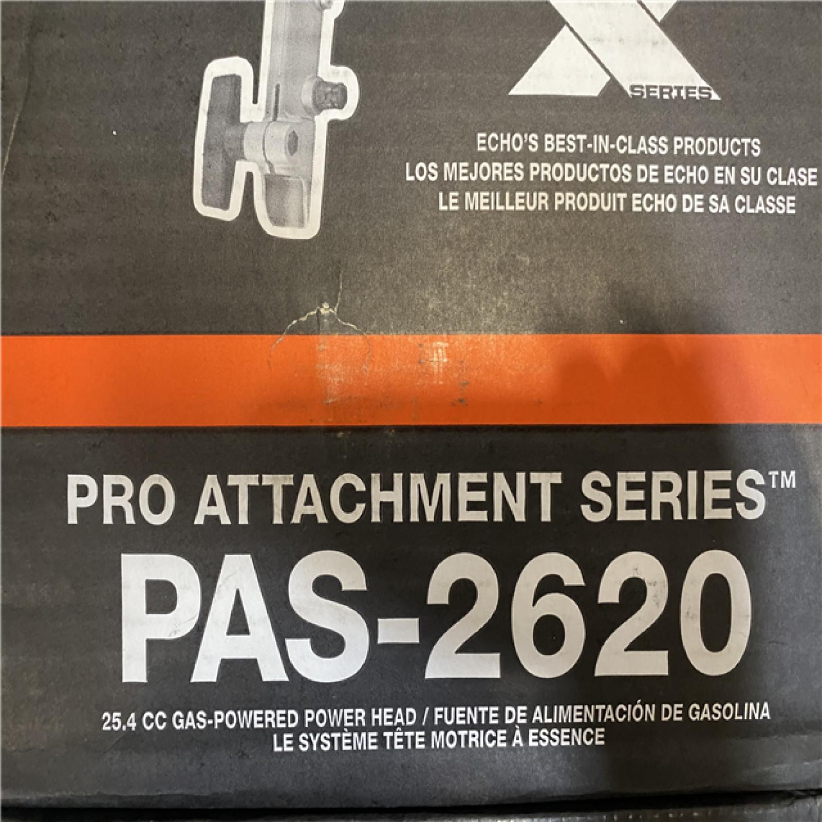 DALLAS LOCATION- NEW!- ECHO 25.4 cc Gas 2-Stroke X Series Attachment Capable Power Head (POWER HEAD ONLY  LOT OF 4)