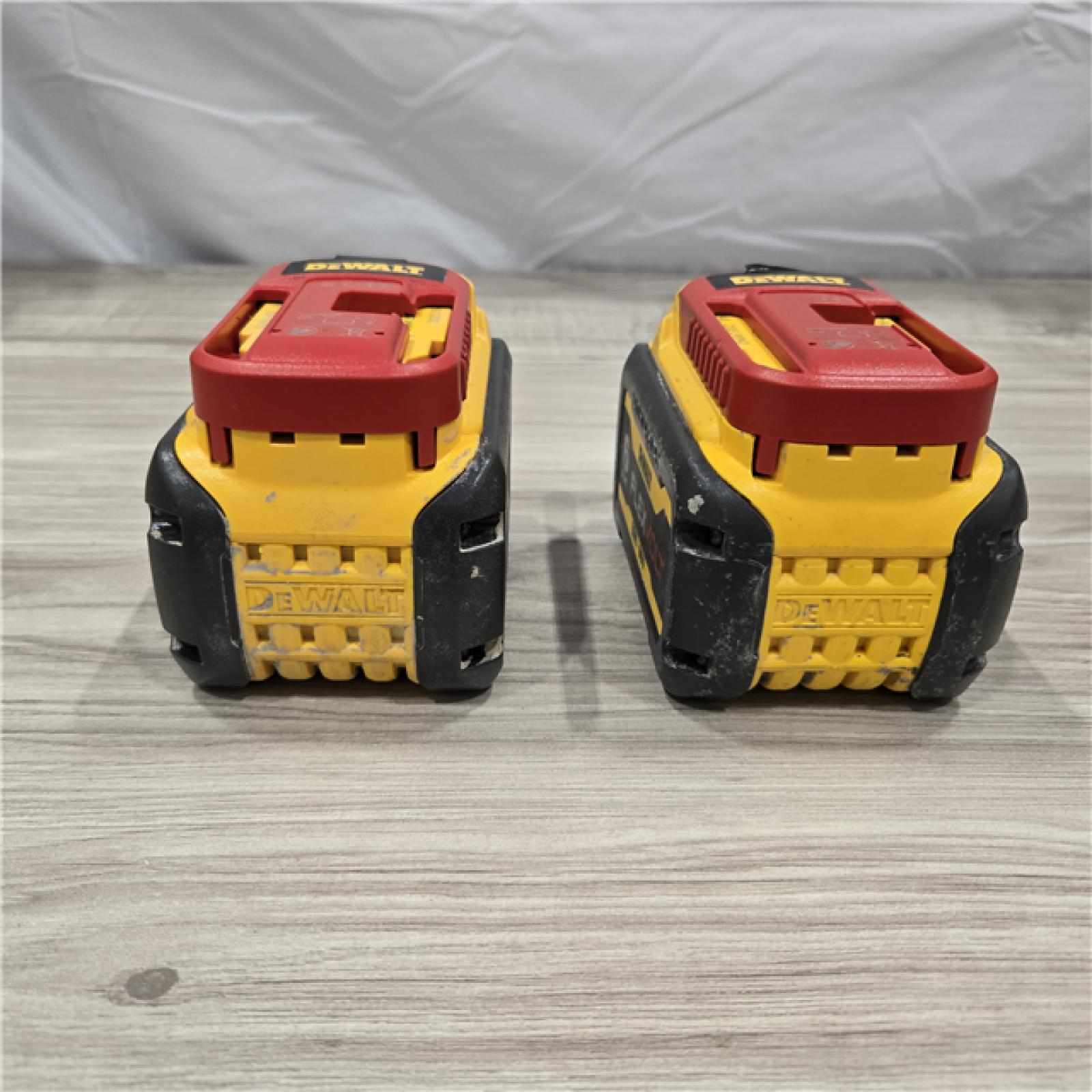 AS-IS DEWALT FLEXVOLT 20-Volt/60-Volt MAX Lithium-Ion 6.0Ah Battery Pack (2-Pack)