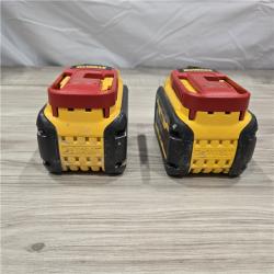 AS-IS DEWALT FLEXVOLT 20-Volt/60-Volt MAX Lithium-Ion 6.0Ah Battery Pack (2-Pack)