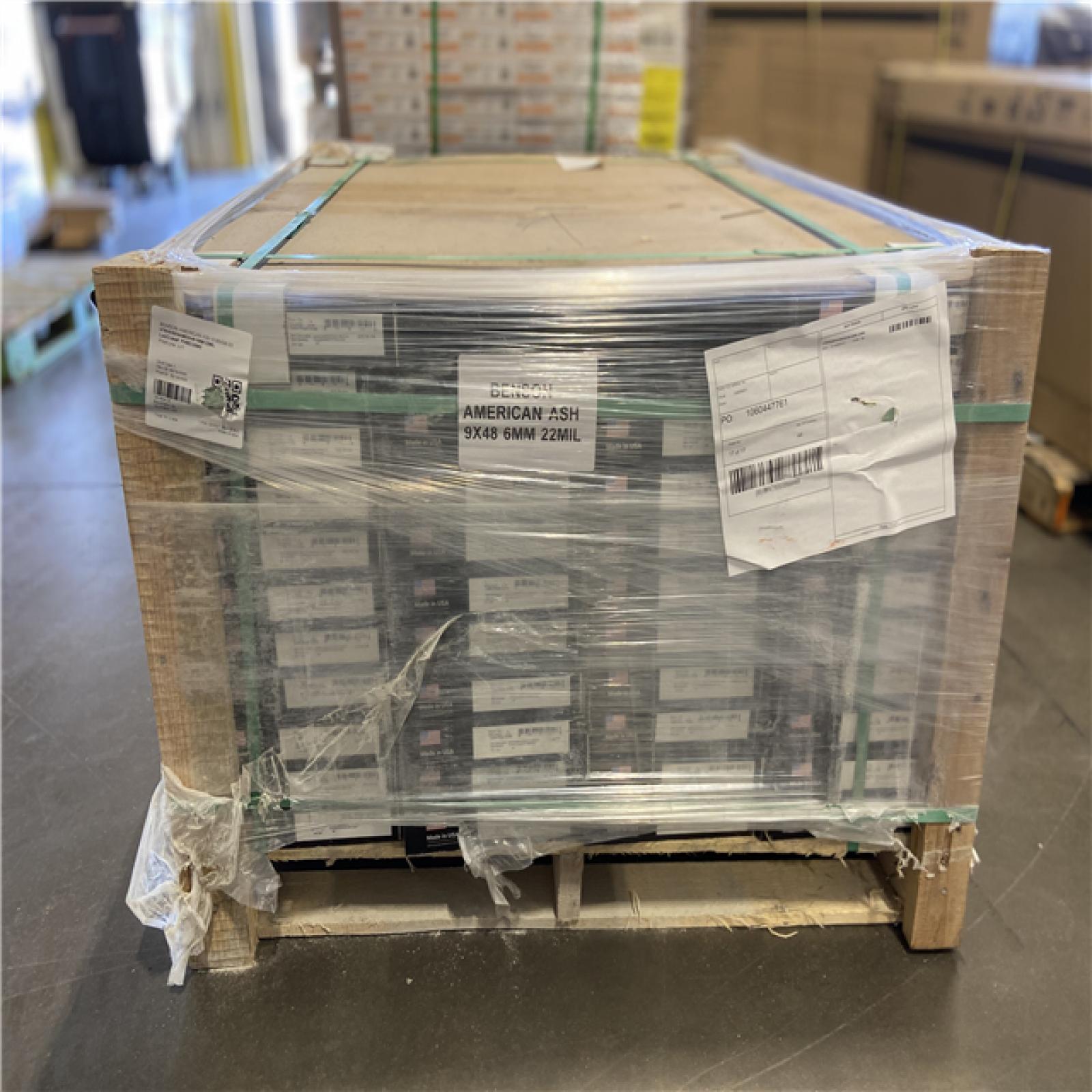 DALLAS LOCATION - MSI Benson American Ash 22 MIL x 9 in. W x 48 in. L Waterproof Vinyl Plank Flooring with Click Lock (23.95 sq. ft./Case) - 40 CASES