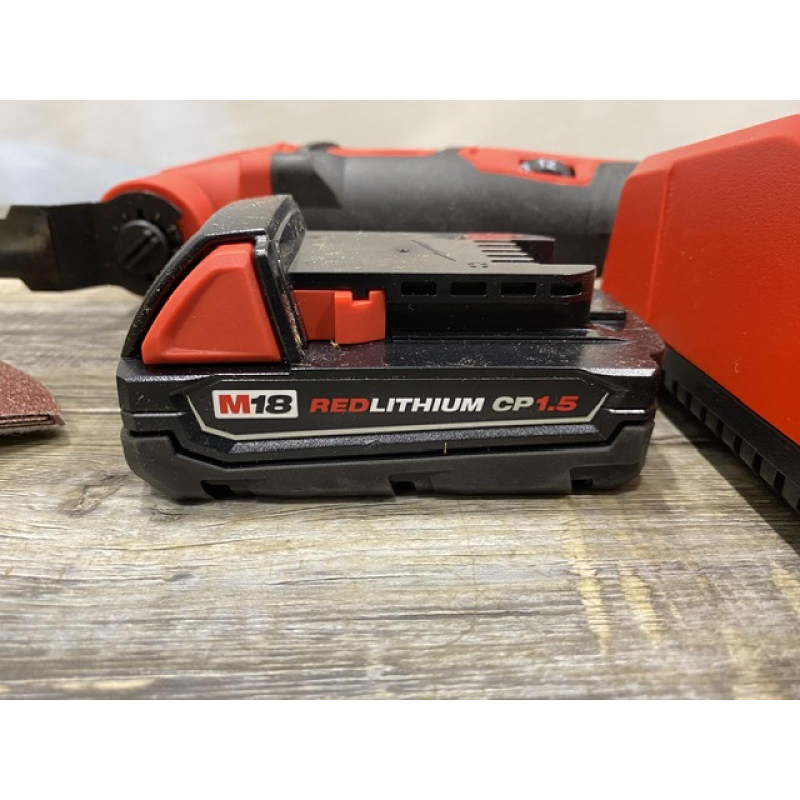 AS-IS Milwaukee 18V Lithium-Ion Cordless Oscillating Multi-Tool Kit