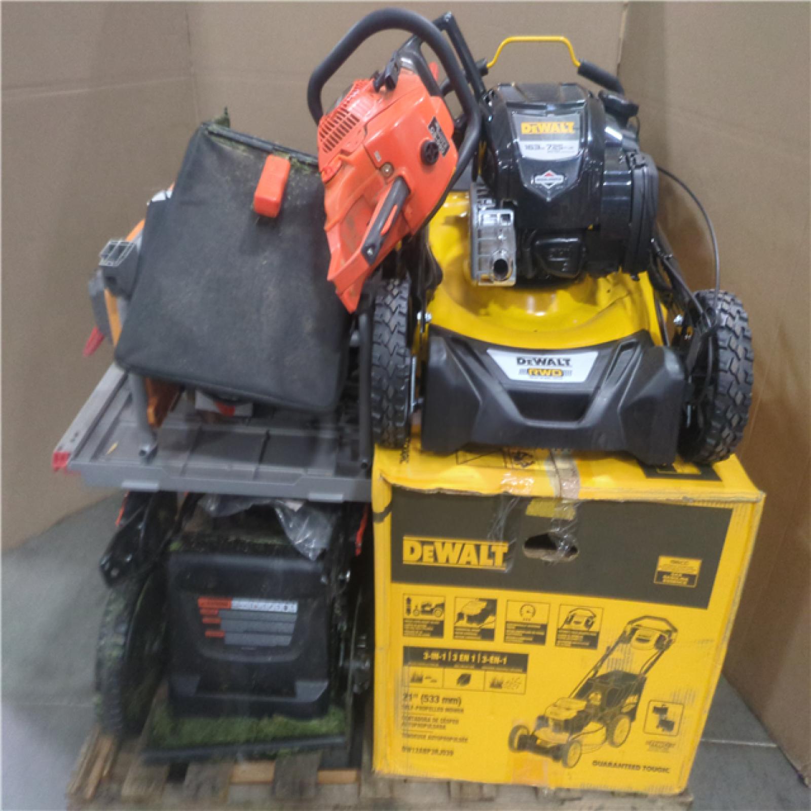 California AS-IS OUTDOOR POWER EQUIPMENT