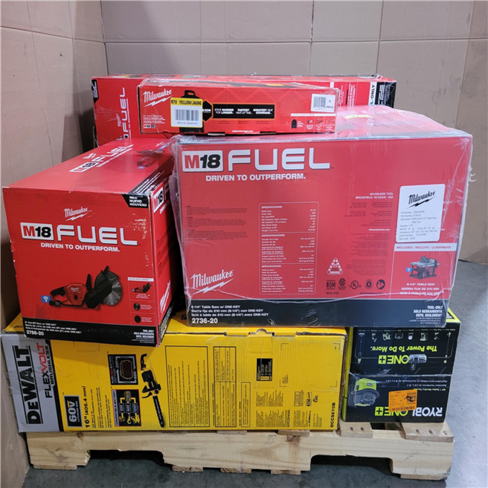 CALIFORNIA AS-IS TOOL PALLET