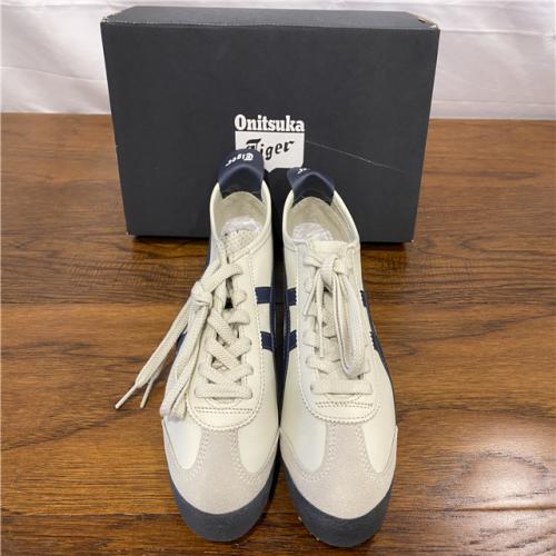 NEW! Onitsuka Tiger Mexico 66 Birch Peacoat Shoes - Size 5