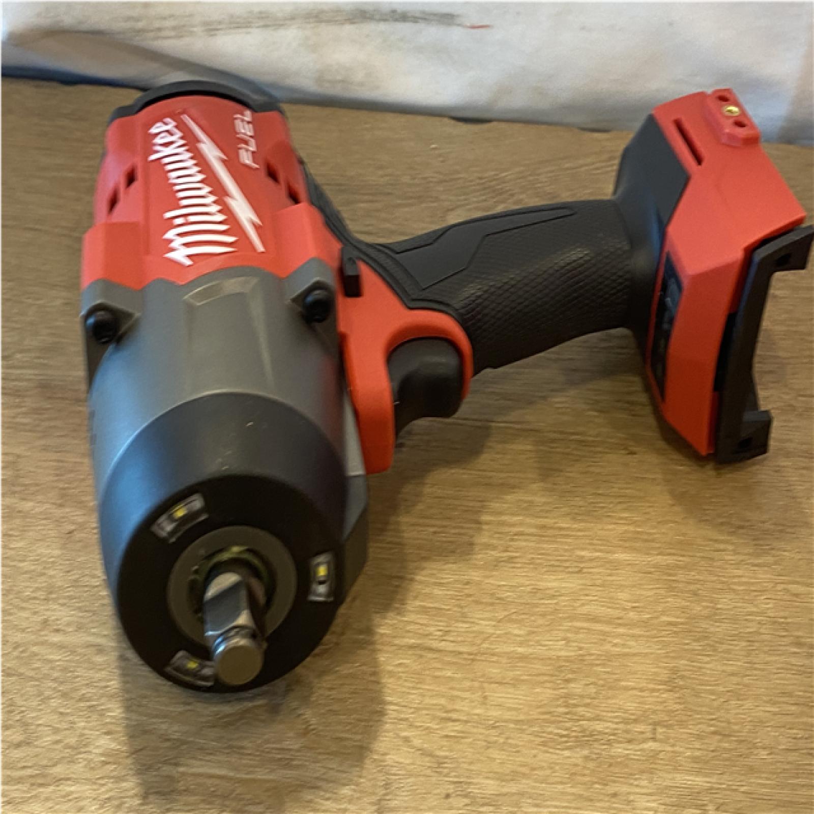 AS-IS Milwaukee FUEL 18V Lithium-Ion Brushless Cordless 1/2 in. Impact Wrench with Friction Ring (Tool-Only)