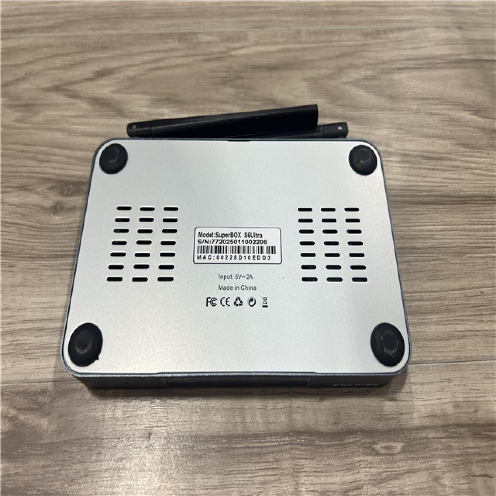 AS-IS SuperBOX S6 Ultra Media Player with Remote