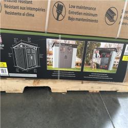 CALIFORNIA AS IS LIFETIME OUTDOOR STORAGE SHED