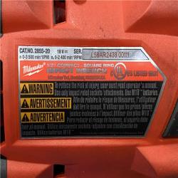 AS-IS Milwaukee FUEL GEN-3 18V Lithium-Ion Brushless Cordless 1/2 in. Compact Impact Wrench with Friction Ring (Tool-Only)