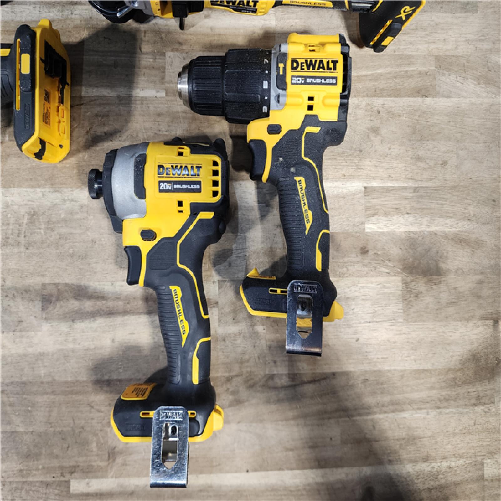 HOUSTON LOCATION - AS-IS DEWALT 20-Volt MAX ToughSystem Lithium-Ion 6-Tool Cordless Combo Kit
