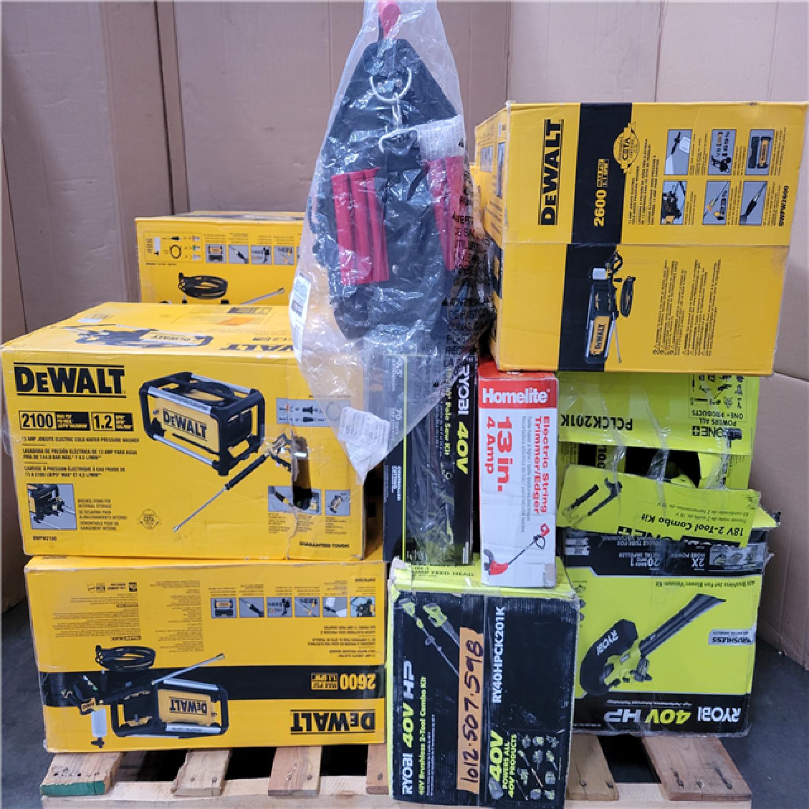 CALIFORNIA AS-IS TOOL PALLET