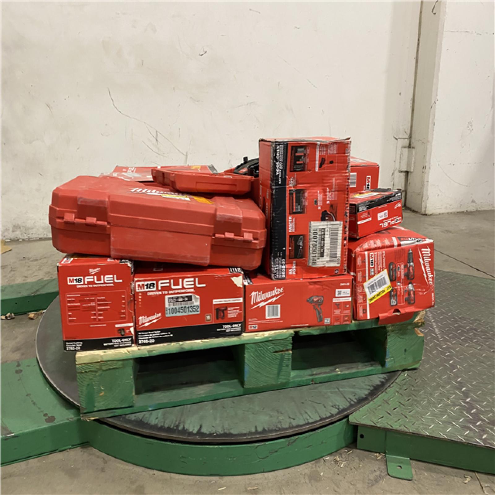 Dallas Location - As-Is MILWAUKEE Tool Pallet