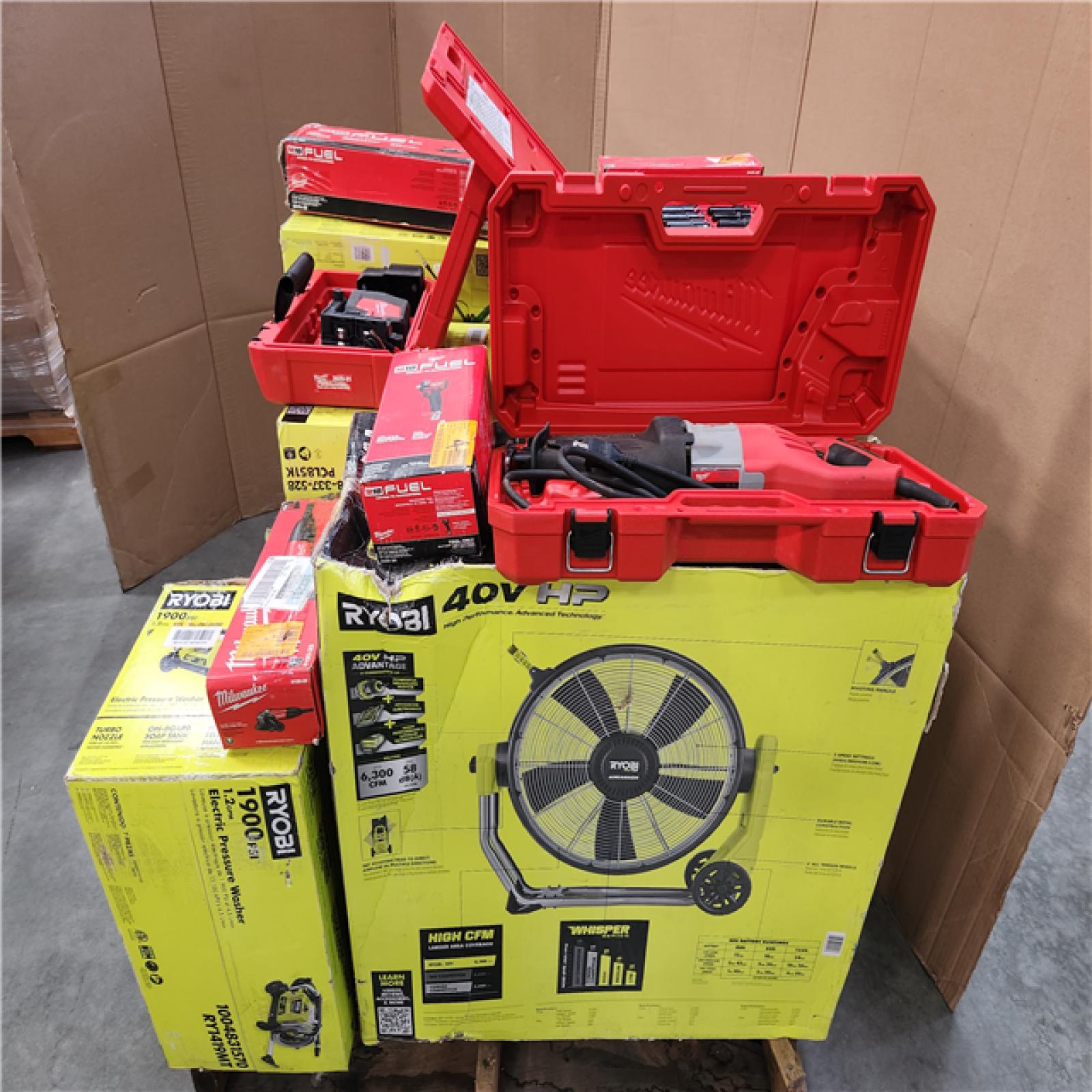 CALIFORNIA AS-IS TOOL PALLET