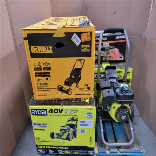 CALIFORNIA AS-IS OUTDOOR POWER EQUIPMENT