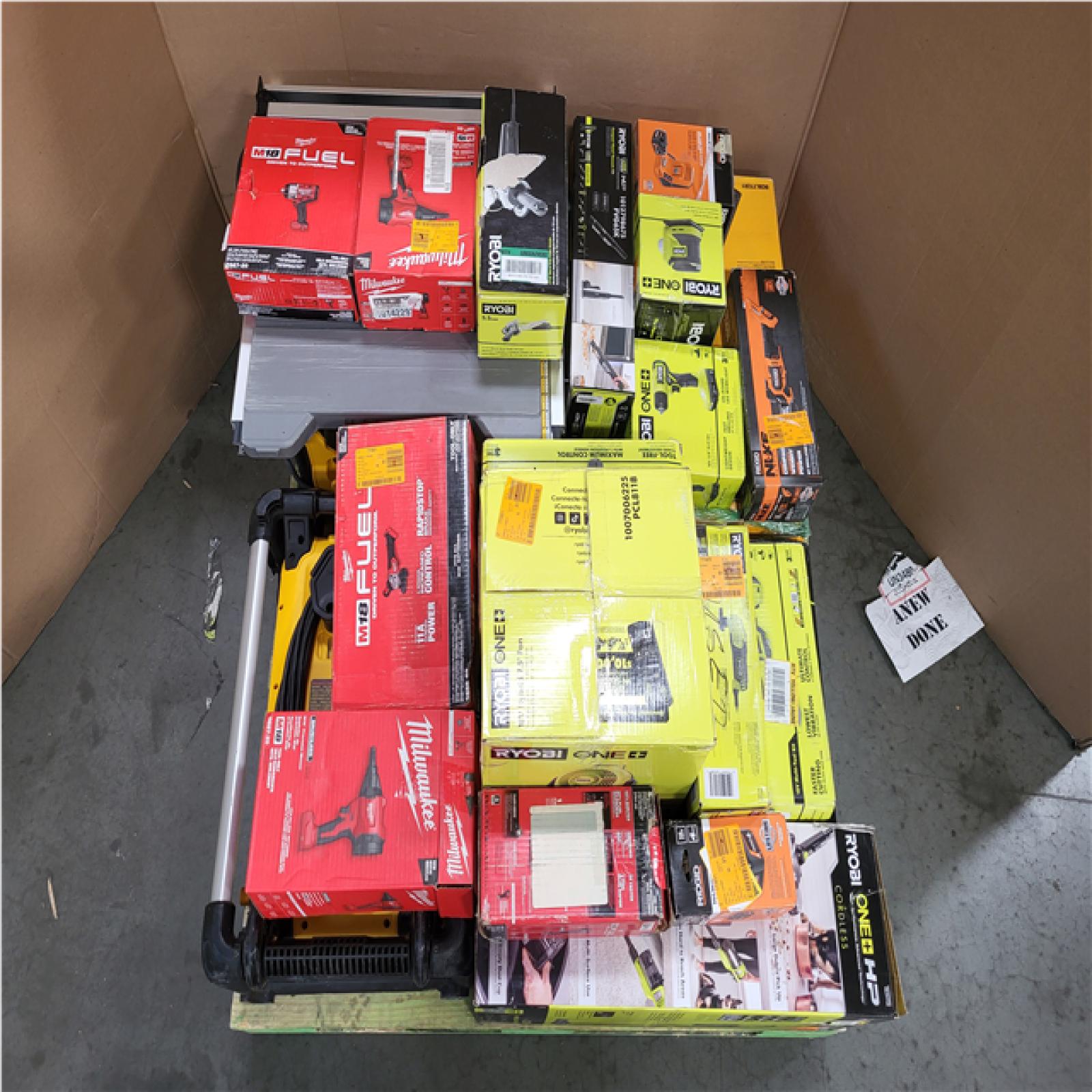 CALIFORNIA AS-IS TOOL PALLET