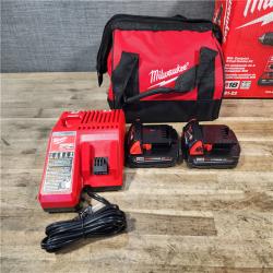 HOUSTON LOCATION - AS-IS Milwaukee M18 Brushed Cordless (2-Tool) Drill/Driver and Impact Driver Kit