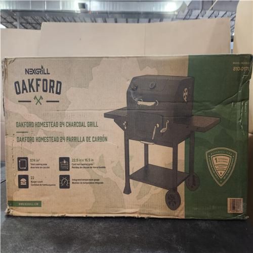 Phoenix LIKE NEW Nexgrill Oakford Homestead 24-Heavy Duty Charcoal Grill in Black