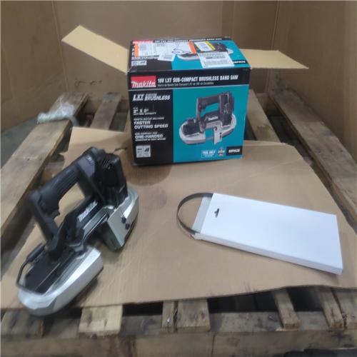 CALIFORNIA AS-IS MAKITA 18V SUB-COMPACT BRUSHLESS BAND SAW