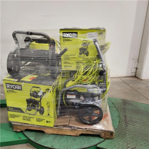 Dallas Location - As-Is RYOBI GAS PRESSURE WASHER(Lot Of 6)