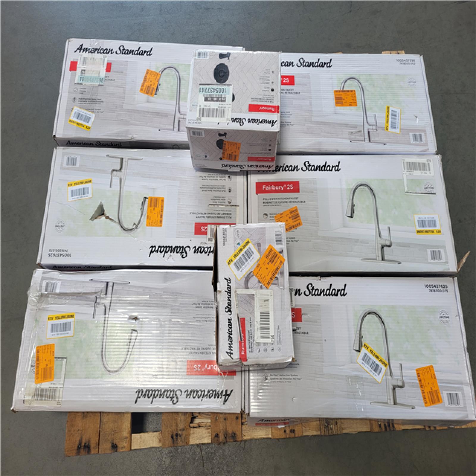 CALIFORNIA AS-IS AMERICAN STANDARD FAUCETS