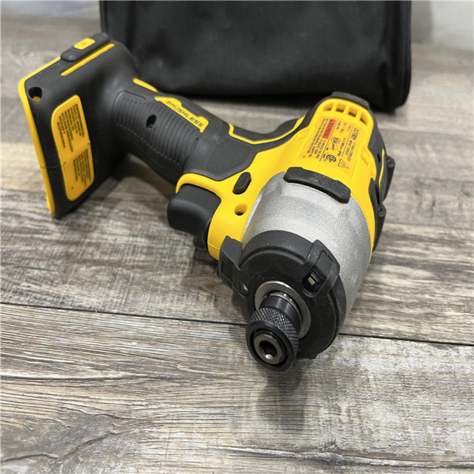 AS-IS DEWALT Atomic 20V Max Lithium-Ion Brushless Cordless Compact 1/4 in. Impact Driver Kit