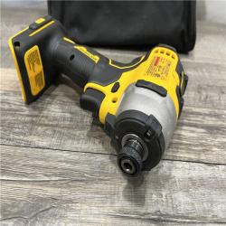 AS-IS DEWALT Atomic 20V Max Lithium-Ion Brushless Cordless Compact 1/4 in. Impact Driver Kit