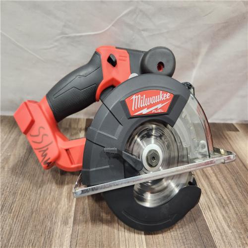 AS-IS- Milwaukee M18 FUEL 18V Brushless Lithium-Ion 5-3/8 Cordless Metal Saw (TOOL ONLY)