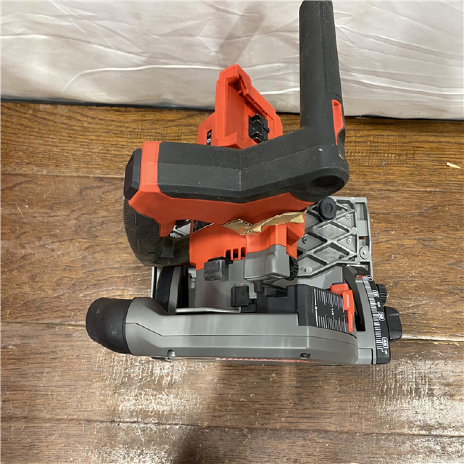 AS-IS Milwaukee M18 FUEL 18V Lithium-Ion Cordless Brushless 6-1/2 in. Plunge Cut Track Saw (Tool-Only)
