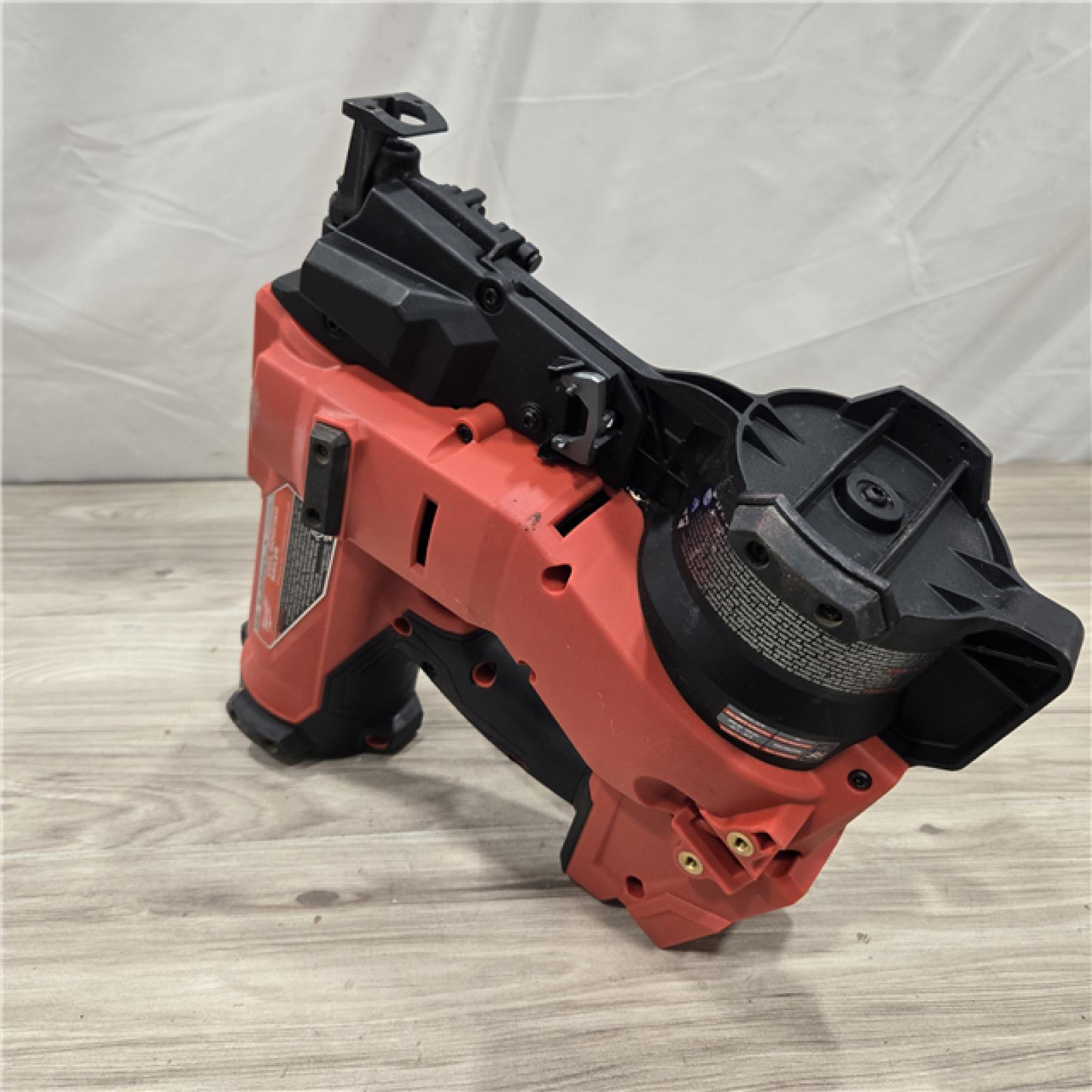 AS-IS Milwaukee M18 FUEL 18V Cordless Coil Roofing Nailer (Tool Only)