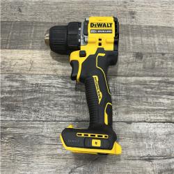 AS-IS DEWALT Atomic 20V Lithium-Ion Cordless Compact 1/2 in. Drill/Driver Kit