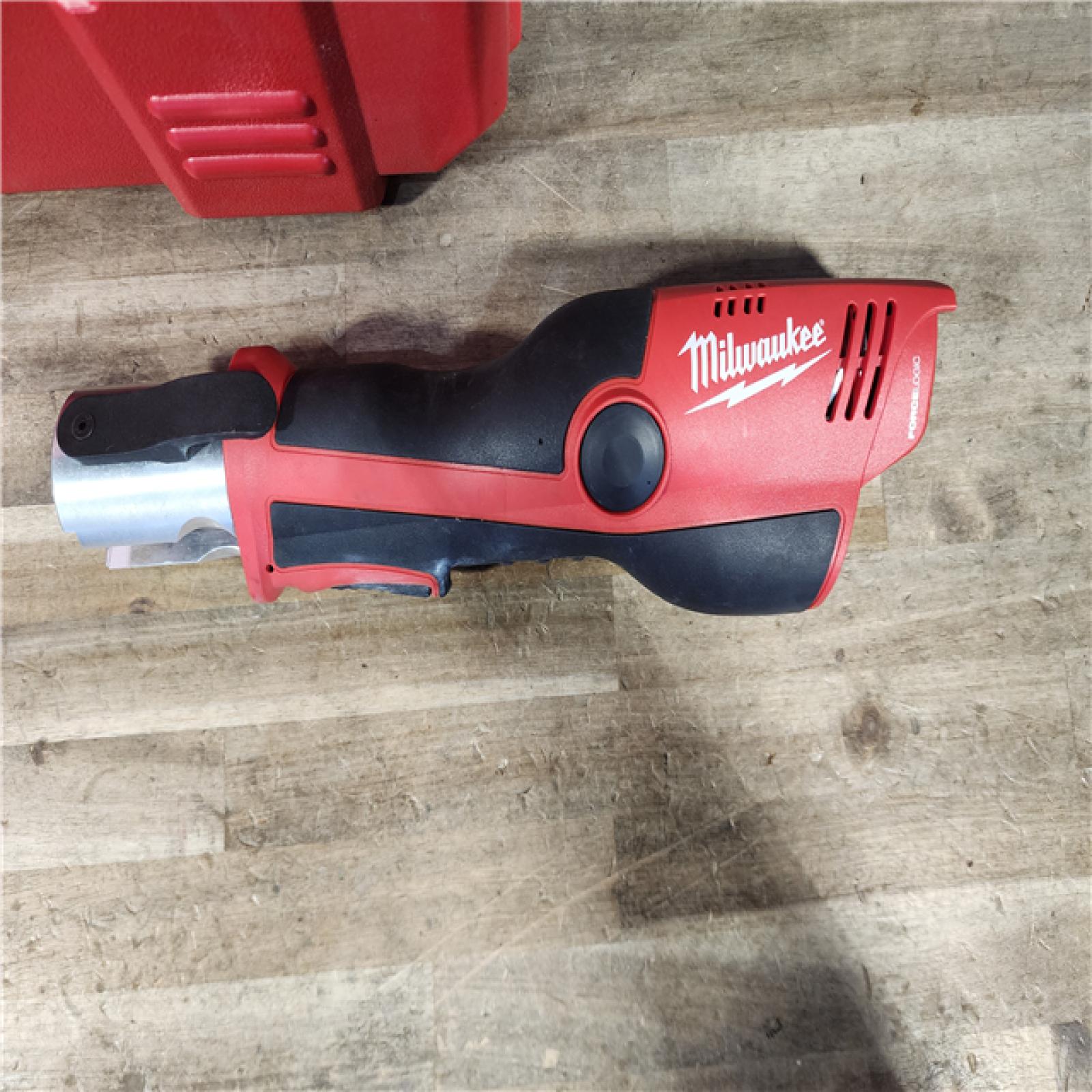 HOUSTON LOCATION - AS-IS M12 12-Volt Lithium-Ion Force Logic Cordless Press Tool Kit (3 Jaws Included) with Two 1.5 Ah Battery and Hard Case