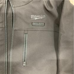 AS-IS Men's X-Large M12 12-Volt Lithium-Ion Cordless Tough Shell Black Heated Jacket