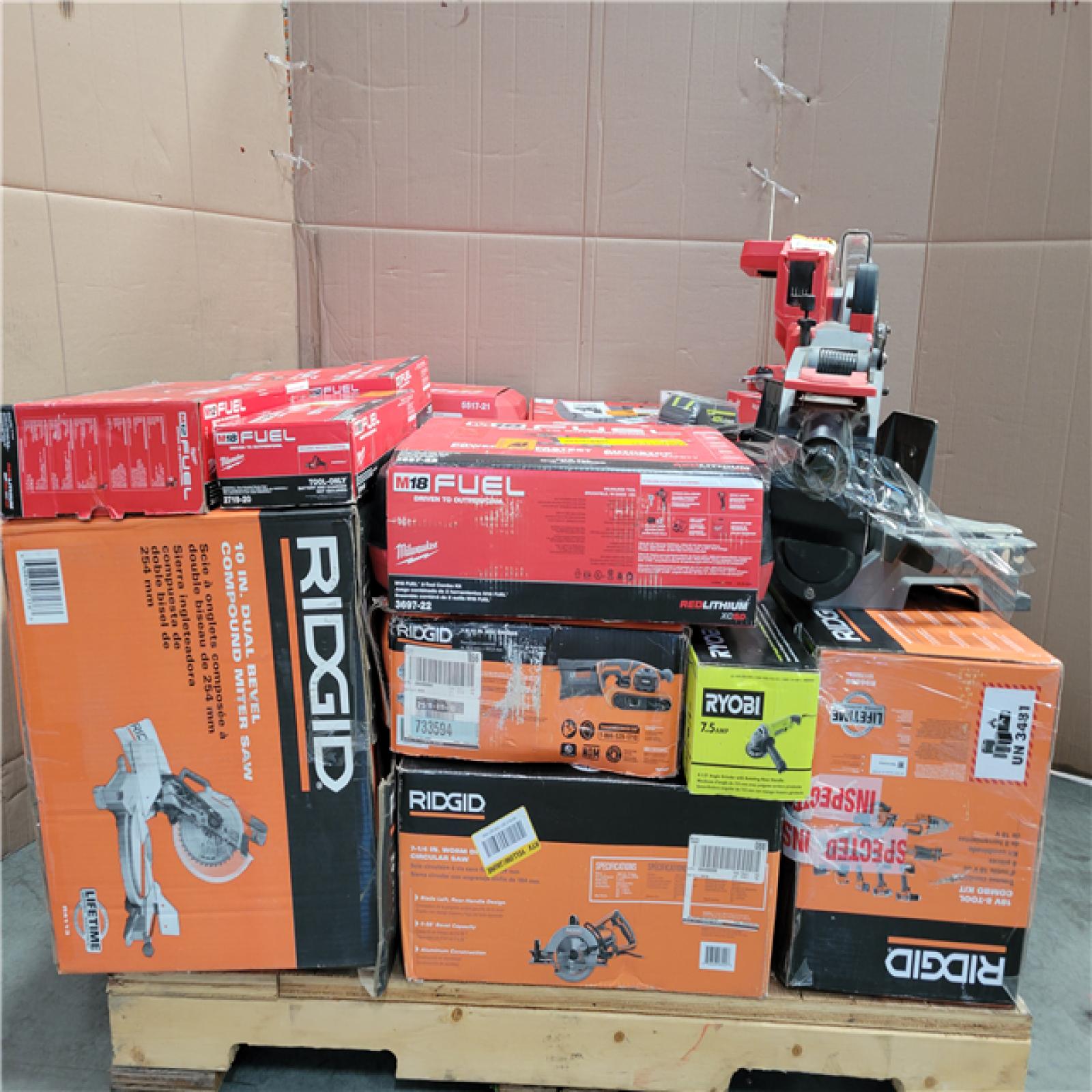 CALIFORNIA AS-IS TOOL PALLET