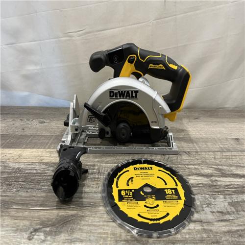 AS-IS DEWALT 20V MAX Cordless Brushless 6-1/2 in. Sidewinder Style Circular Saw (Tool Only)