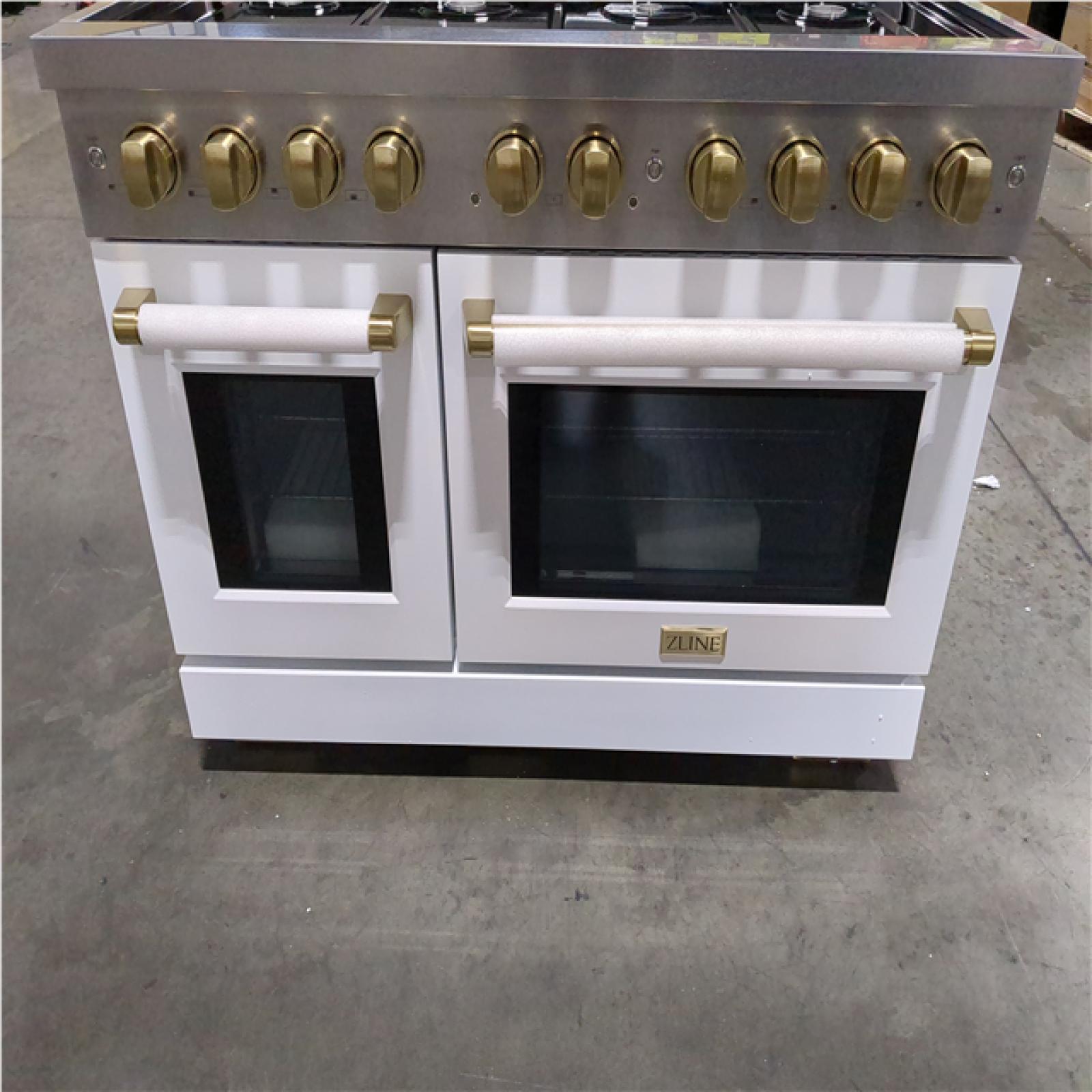 California As-Is Zline 48 Gas Range SGRS48