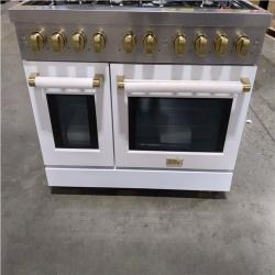 California As-Is Zline 48 Gas Range SGRS48