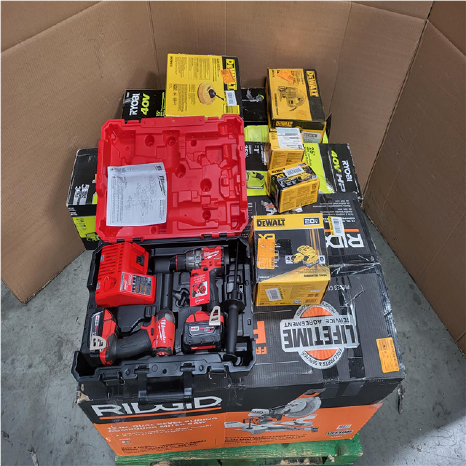 CALIFORNIA AS-IS TOOL PALLET