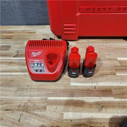 HOUSTON LOCATION - AS-IS M12 12-Volt Lithium-Ion Force Logic Cordless Press Tool Kit (3 Jaws Included) with Two 1.5 Ah Battery and Hard Case