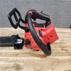 HOUSTON LOCATION - AS - IS Milwaukee FUEL 14 in. 18V Lithium-Ion Brushless Cordless Battery Top Handle Chainsaw (Tool Only)