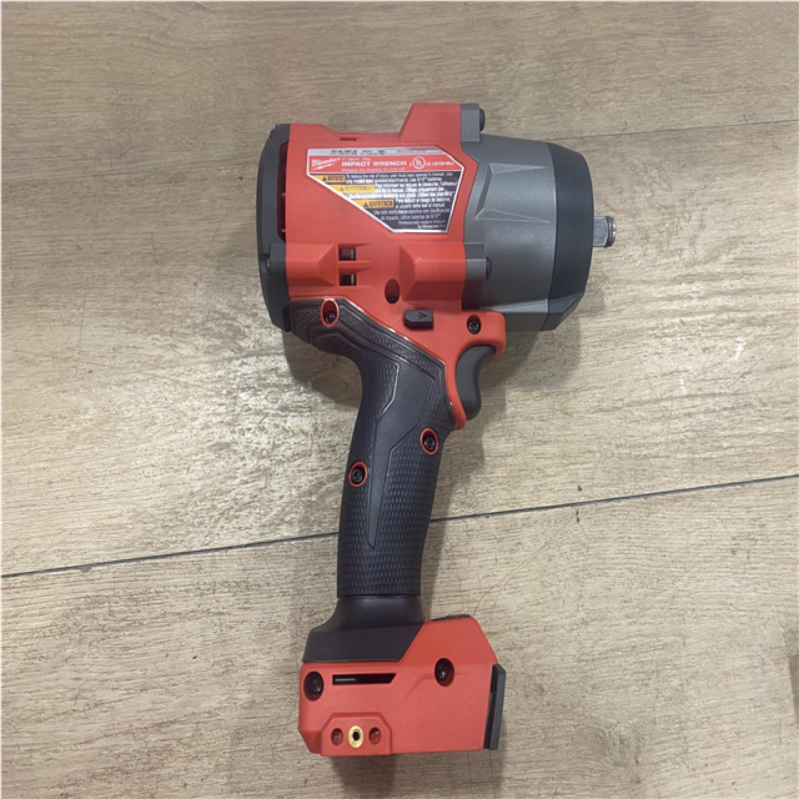 AS-IS Milwaukee FUEL 18V Lithium-Ion Brushless Cordless 1/2 in. Impact Wrench with Friction Ring (Tool-Only)