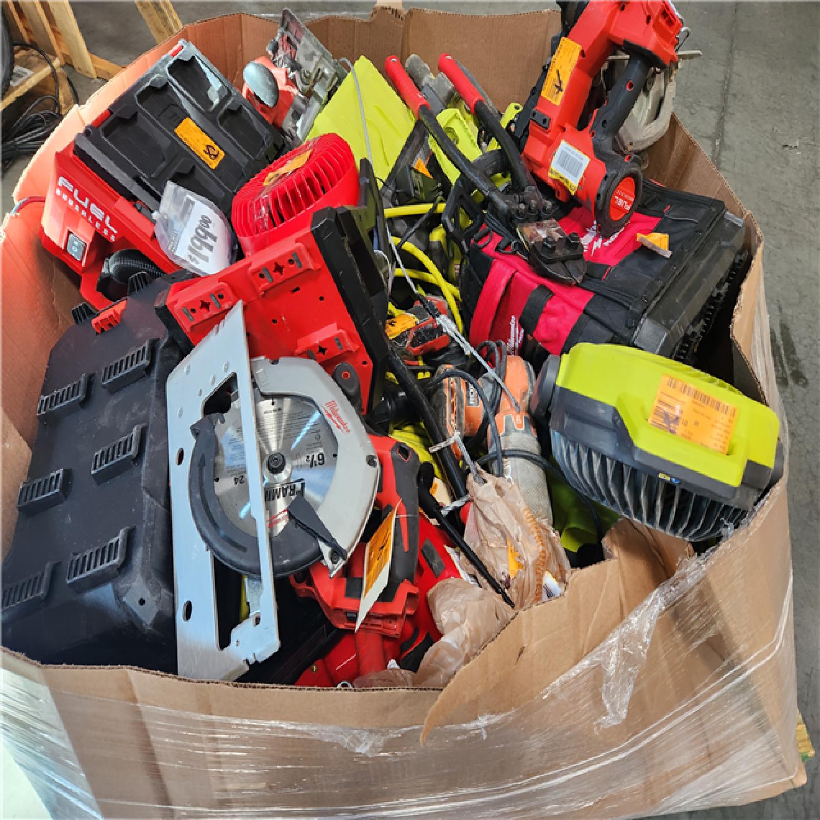 CALIFORNIA AS-IS TOOL PALLET