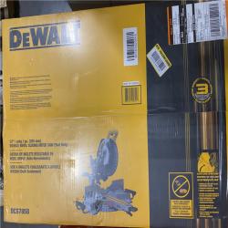 NEW- DEWALT 20-Volt MAX XR 12 in. Cordless Double Bevel Miter Saw (Tool-only)