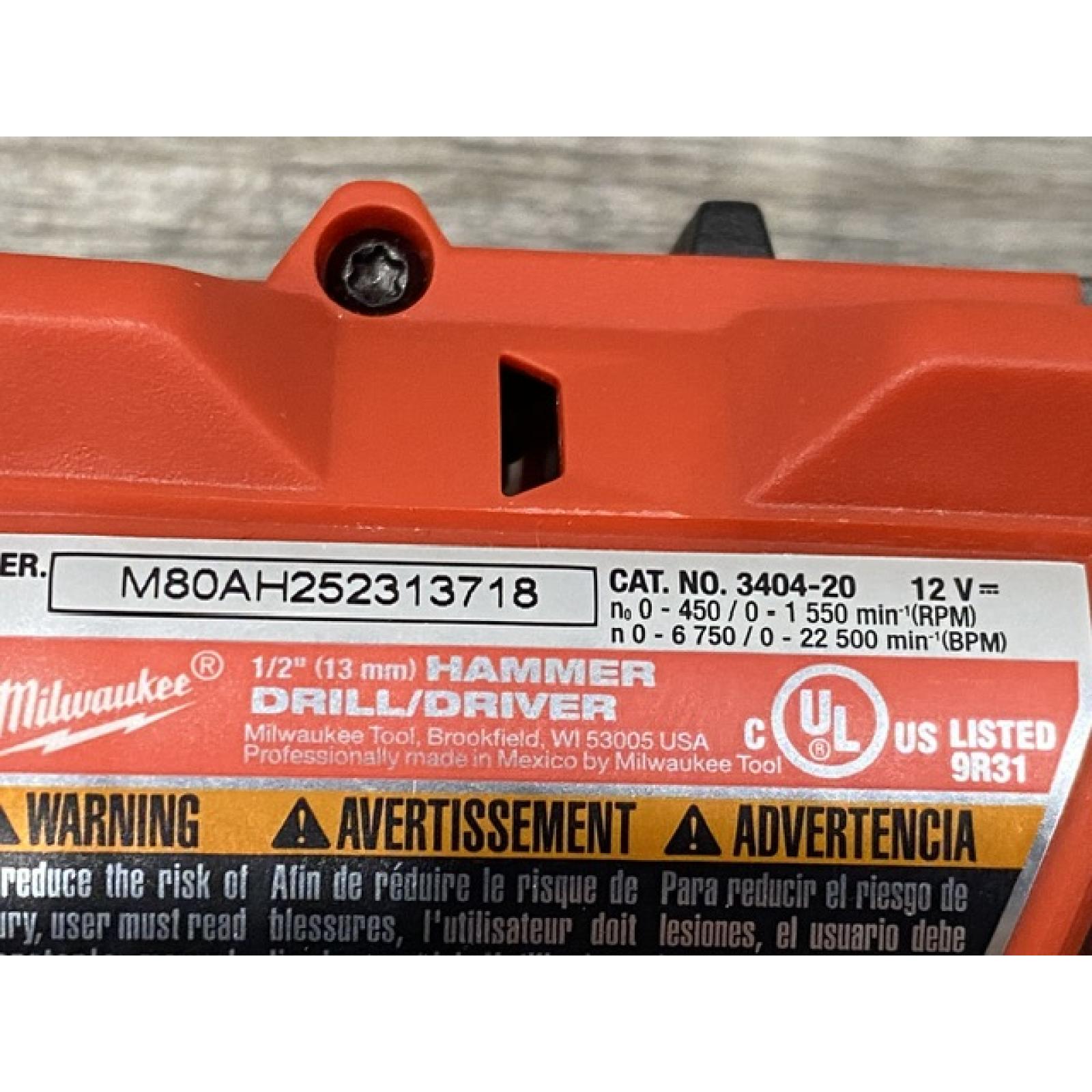 AS-IS Milwaukee FUEL 12-Volt Lithium-Ion Brushless Cordless Hammer Drill and Impact Driver Combo Kit