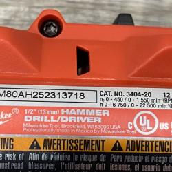 AS-IS Milwaukee FUEL 12-Volt Lithium-Ion Brushless Cordless Hammer Drill and Impact Driver Combo Kit