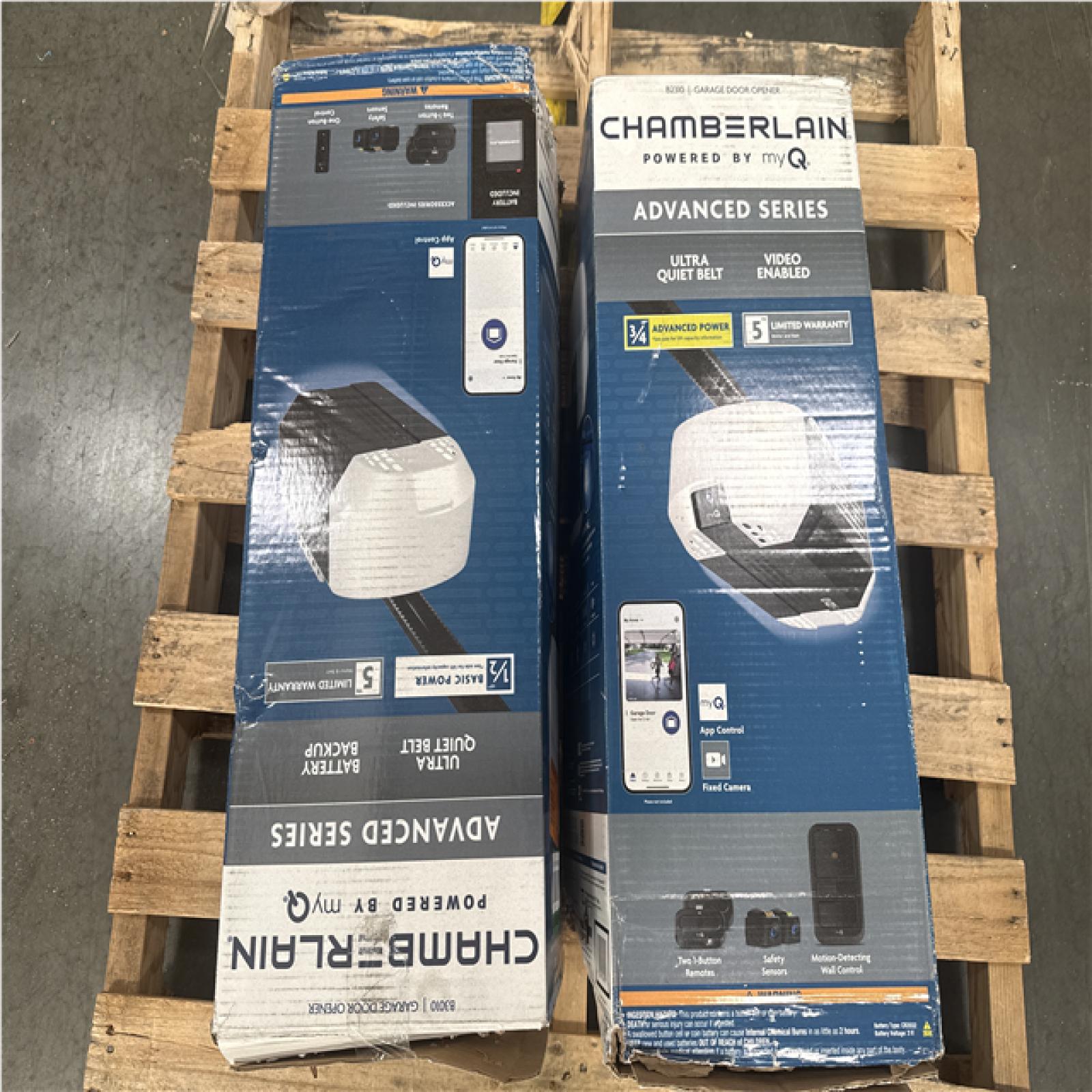 CHAMBERLAIN ADVANCED SERIES B2310 & B3010 GARAGE DOOR OPENERS