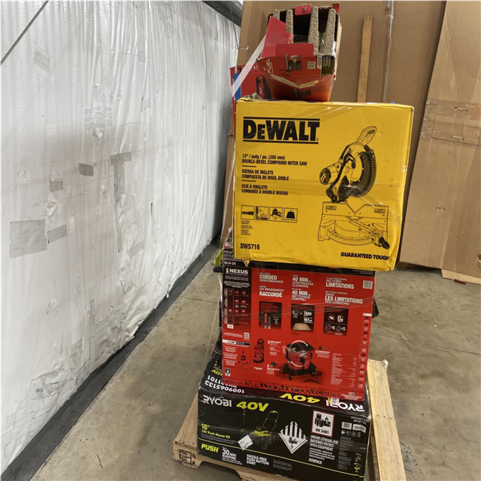 Houston Location - AS-IS Tool Pallet