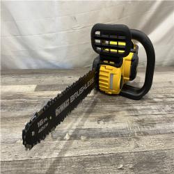 AS-IS DEWALT FLEXVOLT 60V MAX 16in. Brushless Cordless Chainsaw (Tool Only)