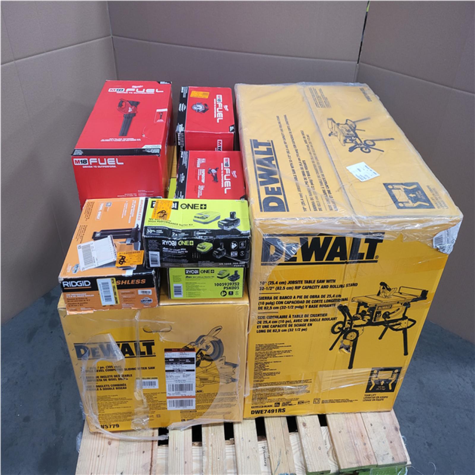 CALIFORNIA AS-IS TOOL PALLET